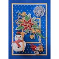 thumbnail image 1 of Cuadros Decorativos 5D pieza de bricolaje especial taladro diamante pintura dibujo de Navidad Kit (HB153) Likrtyny embutido en tela, 1 of 7