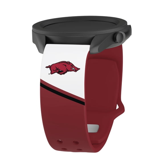 Arkansas HD Champion Series Unisex Watch Band for Samsung Galaxy Watch 4 - 7 and More, 20mm Short by Affinity Bands