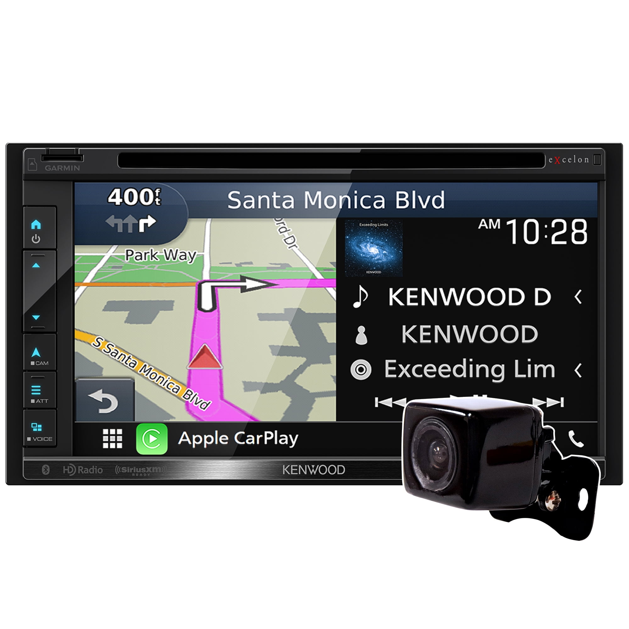 Kenwood eXcelon DNX697S 6.8" DVD Navigation Recevier & Backup Camera