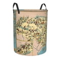 thumbnail image 2 of PAYOHTO Foldable Laundry Room Hamper Bucket Waterproof Bathroom Basket for College Student Living Room Storage Pillows Blankets North Carolina, US state, 2 of 8