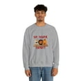 thumbnail image 4 of Sip, Scare, Repeat! Coffee Lover Unisex Heavy Blend™ Crewneck Sweatshirt, 4 of 7