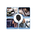 thumbnail image 4 of Filtro Anti Pop Dj Radox Micrófono Flexible Antipop, Negro, 4 of 4