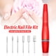 thumbnail image 2 of Kit de lima de uñas eléctrica Pluma de manicura USB Máquina de taladro de uñas con brocas Banda Romacci Taladro de uñas, 2 of 7