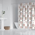 thumbnail image 2 of Fairy Princess Mushroom Pattern Shower Curtain 84"x72" ,Bathroom Decorative Shower Curtains Set with 12 Hooks,Modern Waterproof Washable Shower Curtain, 2 of 6