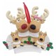 thumbnail image 1 of Árbol De Navidad Personalizado Ciervo Reno Versión Familiar Colgante 2021 Adorno De Regalo De Invierno Cateissary HA044215-02, 1 of 5