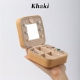 thumbnail image 2 of Parima Trendy Travel Jewelry Case, Small Jewelry Organizer Box, Jewelry Travel Organizer, Travel Gifts for Women Travel Essentials, 2 of 7