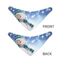 thumbnail image 6 of Goofa Christmas Snowman In The Snow Pattern Pet Scarf Bandana - Adjustable and Comfortable,Dog Scarf Bib Kerchief Breedfor Dogs and Cats-Large, 6 of 8