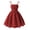 62Red72, variant on Girl's Dresses Solid Color Sleeveless Scoop Neck Bowknot Kids Spaghetti Strap Cami Dress Party Night Soft Comfortable Children
