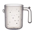 thumbnail image 4 of Portacepillos de dientes portátil, vaso de agua, portacepillos de dientes reutilizable, café Gris, 4 of 9
