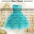 thumbnail image 3 of ZACPNCV Baby Toddler Girls' Special Occasion Dresses Wedding Flower Girl Dress Birthday Ball Gown Sky Blue 3-4 Years, 3 of 7