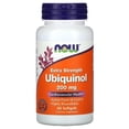 thumbnail image 1 of NOW FOODS UBIQUINOL CONCENTRACION EXTRA 200MG 60SOFTCAPS, 1 of 5