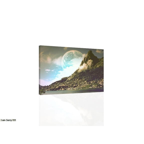 Other World - Canvas OR Print Wall Art