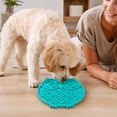 thumbnail image 5 of Lick Mat for Dogs Dog Slow Feeder 6 Inch Silicone Pet Feeding Mat Waterproof Dog Mat for Relaxation Relief Pink, 1 Pack, 5 of 5