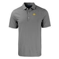 thumbnail image 2 of Men's Cutter & Buck  Black/White Iowa Hawkeyes Forge Eco Double Stripe Stretch Recycled Polo, 2 of 3