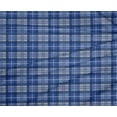 thumbnail image 4 of oneOone Polyester Lycra Light Gray Fabric Madras Check Fabric For Sewing Printed Craft Fabric By The Yard 56 Inches Wide, 4 of 4