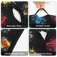 thumbnail image 6 of Monster Cartoon Truck Black Pattern Teens Toddler Nap Mat with Pillow, Sleeping Mat Bag for Preschool Daycare 59"x22", 6 of 6