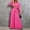 Hot Pink, variant on YHAJDS Two Piece Set for Women,Womens Pants Suit Solid Color Long Sleeve Lapel Knit Sweater Top with Pants Ladies Warm Fall Winter Fashion Casual Suit