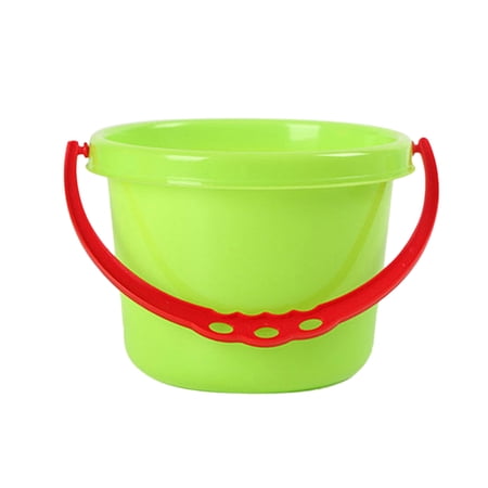 Creative Sand Tool Beach Kids Children Playing Water Toy Plastic Beach Pail Bucket for Pool Backyard(Random Color)