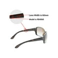 thumbnail image 2 of Walleva Black Polarized Replacement Lenses for Ray-Ban RB4068 60mm Sunglasses, 2 of 5