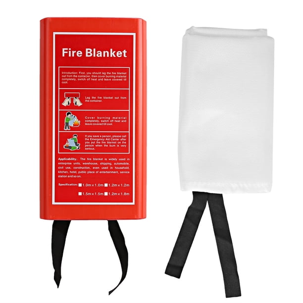Manta de seguridad contra incendios, manta contra incendios, manta resistente al fuego de emergencia, manta retardante de llama, verdadera excelencia