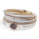 thumbnail image 1 of WABJTAM Leather Wrap Bracelet for Women - Handmade Buckle Bracelet with Beads Crystal Bracelet, 1 of 2