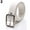White, variant on NIBOLOG Men's Fashion Solid Color Faux Leather Buckle Waist Strap Business Casual Belt