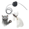 thumbnail image 2 of Juguete interactivo de juguetes de s de gato, juguete de varita de teaser con ventosa potente para A Zulema  Juguetes de palo de gato, 2 of 8