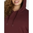 thumbnail image 4 of Athletic Works Women's and Women's Plus Super Soft Hoodie, Sizes XS-4X, 4 of 5