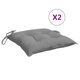 thumbnail image 2 of Cojines para Silla 2 Piezas Gris 19.7'x19.7'x2.8' Tela Oxford Zhivalor, 2 of 8