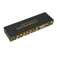 thumbnail image 4 of Digital to Analog Audio Converter with Remote, 5.1 Sound Decoder HD Multimedia Interface Converter with , Support Up to 4K and 60hz, Support 2.0CH and 5.1CH Output Mode, 4 of 8