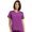 Mystic Violet, variant on Fit by White Cross Women's V-Neck Solid Scrub Top