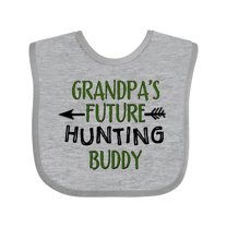 Inktastic Grandpas Future Hunting Buddy Boys or Girls Baby Bib