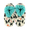 Cat Nap Blue Fuzzy Feet, variant on Women’s Fuzzy Slipper Socks with Grippers – Soft Microfiber Outer, Cozy Fleece Lined Indoor House Socks (Cat, S/m)