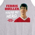 thumbnail image 2 of Ferris Bueller's Day Off - Ferris My Hero - Men's Jersey Tank Top, 2 of 4