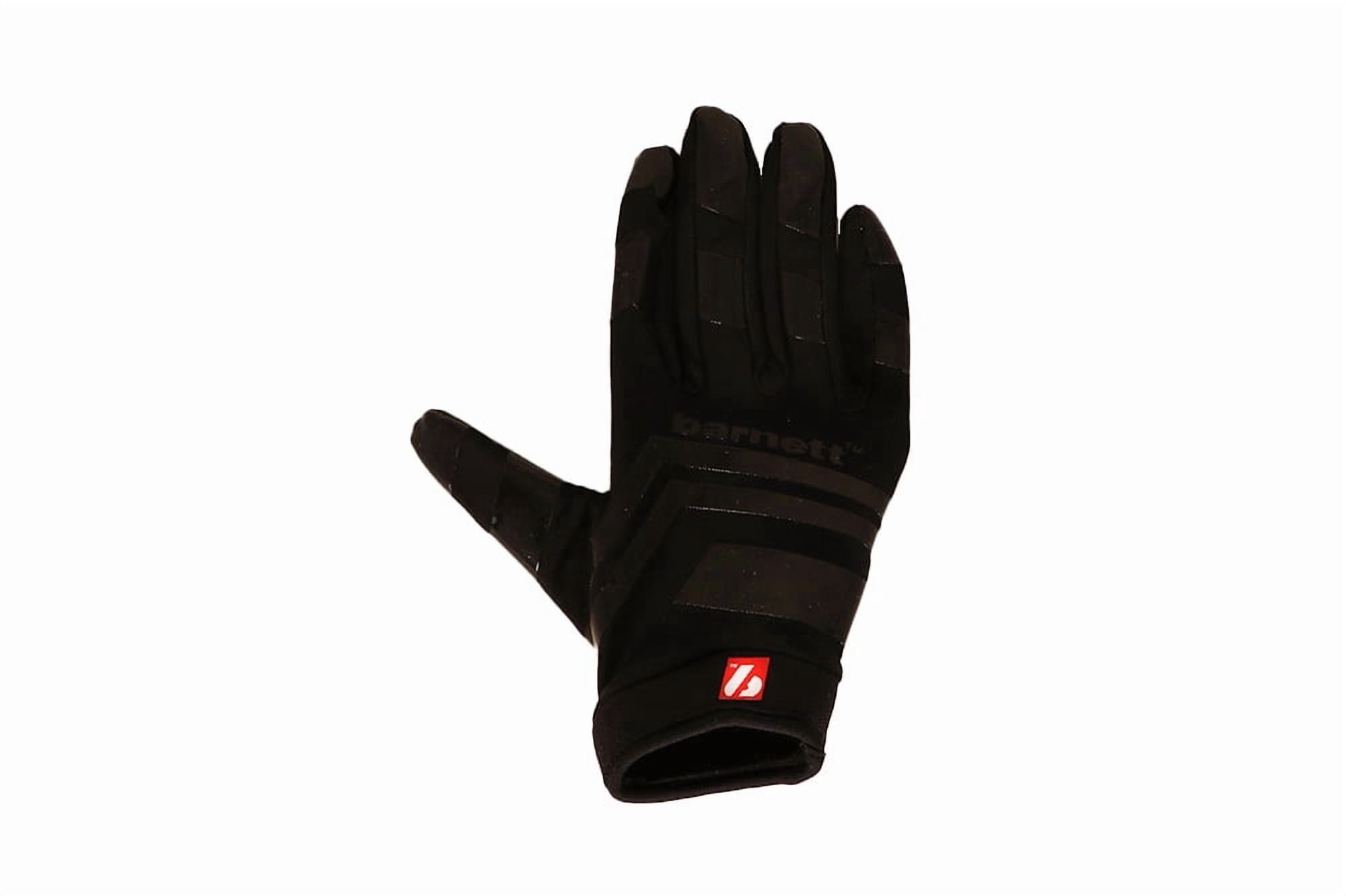 FRG-03 Junior Black (L) receiver football gloves, (RE, DB, RB)