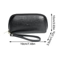 thumbnail image 3 of Willtoo Women's Wristlet Clutch Women's Leather Clutch Bag Phone Bag for Shopping, Holiday, 3 of 3