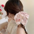 thumbnail image 3 of Extra Large Scrunchies Hair Band Polyester Fiber Fabric Elastic Bobble, 3 of 5