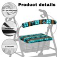 thumbnail image 5 of HELLHERO Retro Native American Style Back Cover Seat & Backrest Cover Set and Easy Install Stain Proof for Neighborhoods and Street, 5 of 7