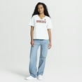 thumbnail image 3 of Women's Fanatics White Minnesota Vikings Redzone Slub Boxy T-Shirt, 3 of 5