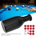 thumbnail image 5 of Billiard Pool Shaker Bottle with 16 Numbered Tally Balls, Pool Dice Box, Pool Dice for Billiards Accessory (Black), 5 of 9