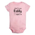 thumbnail image 5 of iDzn Pack of 2, That Smell Is Coming From My Dad & Ain't No Daddy Like The One I Got Funny Rompers For Babies, Newborn Baby Unisex Bodysuits, Infant Jumpsuits, Toddler 0-24M Kids One-Piece Oufits, 5 of 5