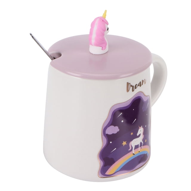 Taza de Café de Dibujos Animados NikouMX Taza de Animal En Relieve Máxima comodidad