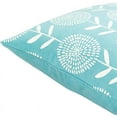 thumbnail image 3 of Lachen Woven Modern Pillow Cover in Teal, Cream, 3 of 3