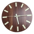 thumbnail image 4 of OUNONA Wall Hanging Clock Creative Design Wood for Home Decor Public Place 1Pack 12 Inch, 4 of 8