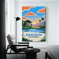 thumbnail image 3 of UENPHN Anaheim California Vintage Travel Posters 08X12inch(20X30cm) Canvas Wall Posters And Art Prints Modern Home Bedroom Decor Posters, 3 of 4