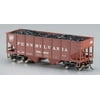 Bachmann 158637 55 Ton 2-Bay USRA Outside Braced Hopper with Removable Load PRR Car, HO Scale