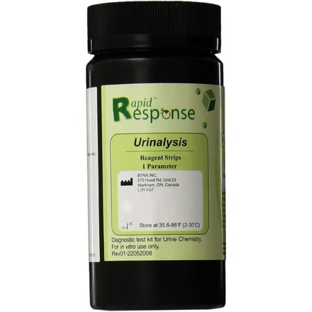 Rapid Response 1 Para Urinalysis Reagent Test Strips