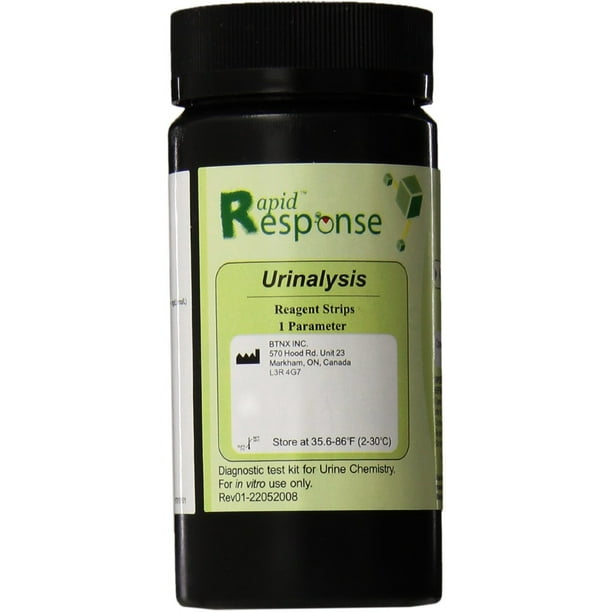 Rapid Response 1 Para Urinalysis Reagent Test Strips
