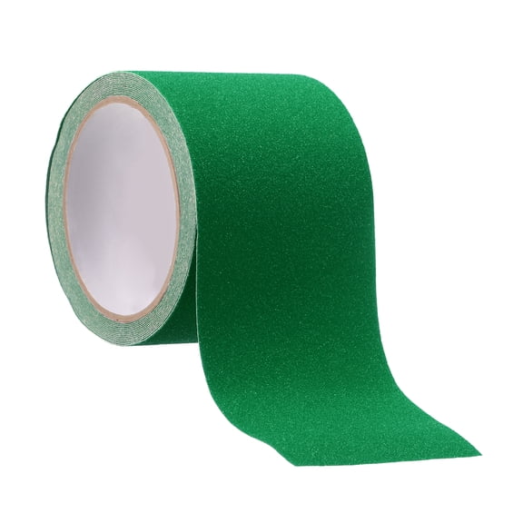 Uxcell Anti Slip Traction Tape 4" x 16.4ft Waterproof Non-Slip Grip Tape Non Skid Stair Treads Tape for Indoor Outdoor Stair Steps, Green