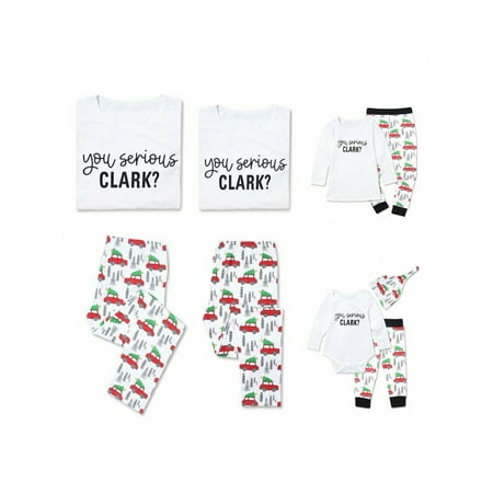 

Frobukio Family Matching Christmas Pajamas Set Adult Women Kids Sleepwear